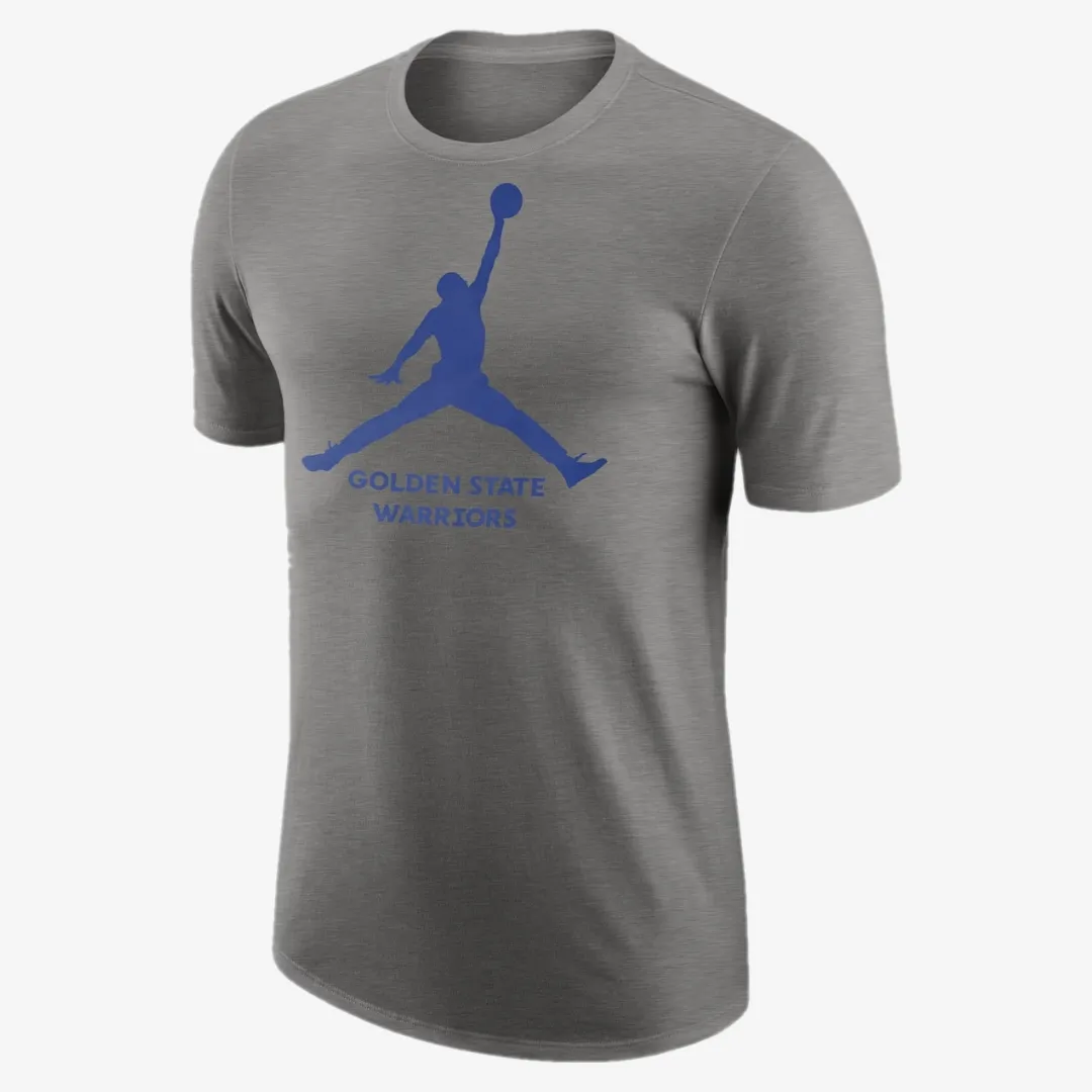 GOLDEN STATE WARRIORS ESSENTIALS JORDAN NBA T-SHIRT DARK GREY HEATHER