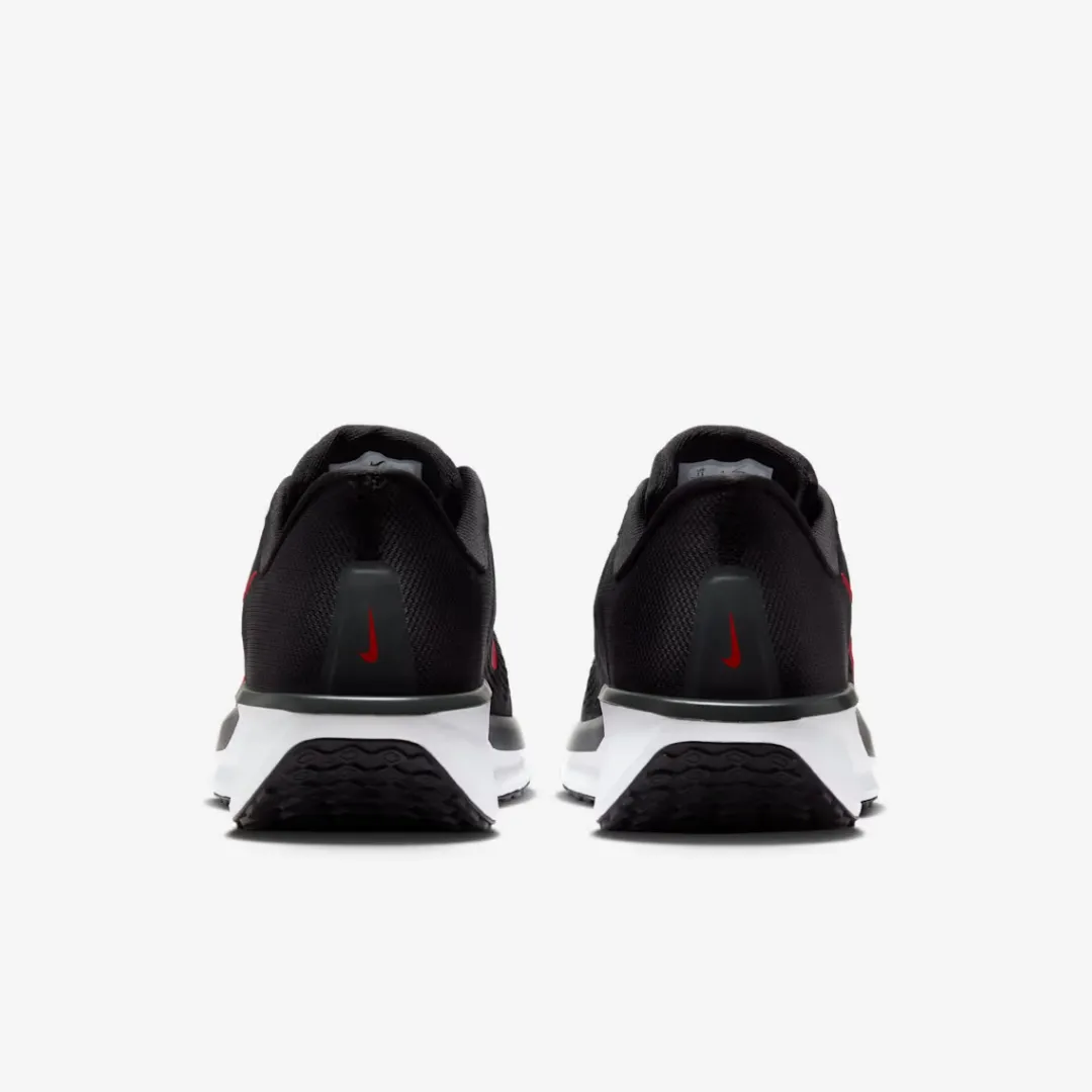NIKE QUEST 6 BLACK WHITE UNIVERSITY RED