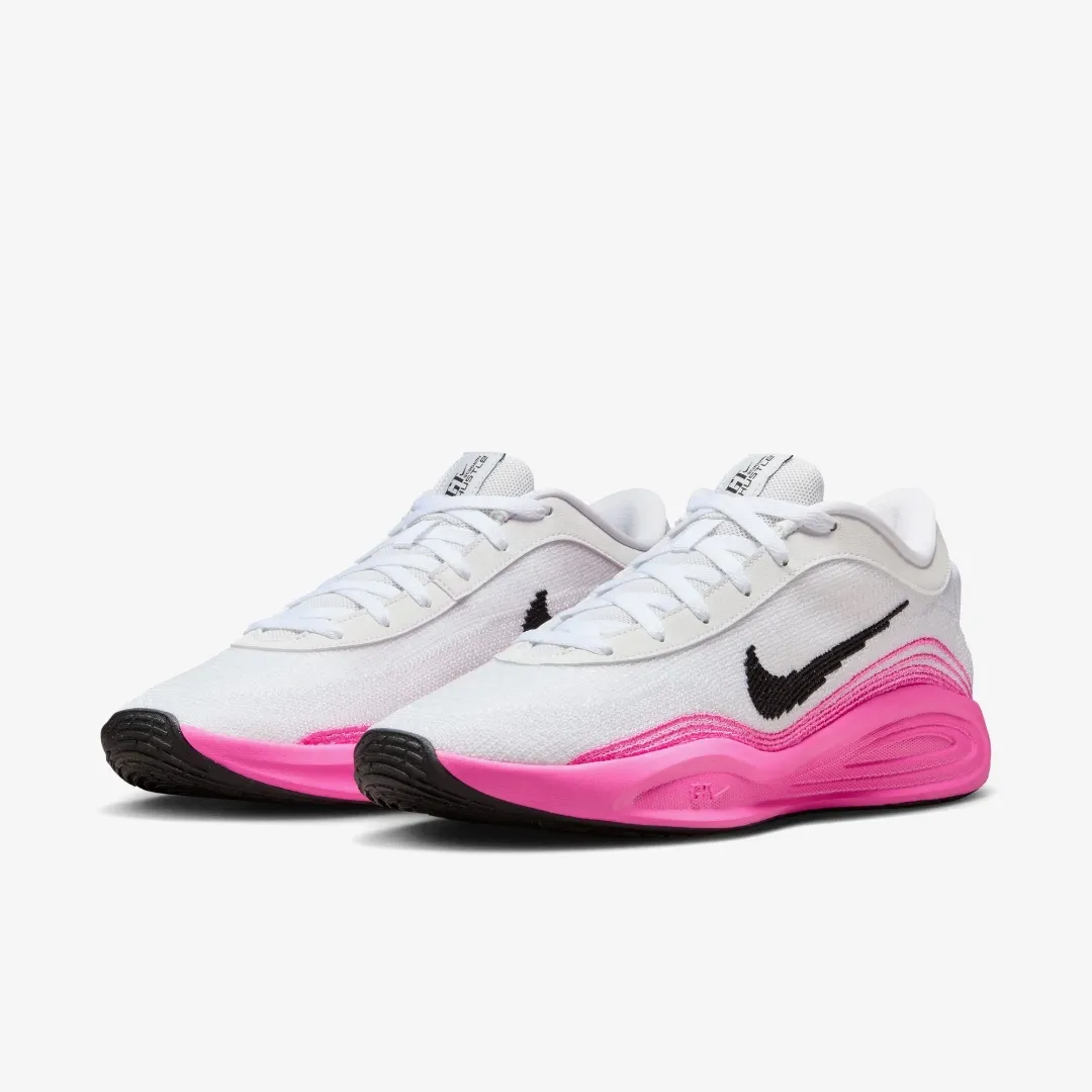 NIKE GT HUSTLE ACADEMY EP WHITE PNK BLAST BLACK