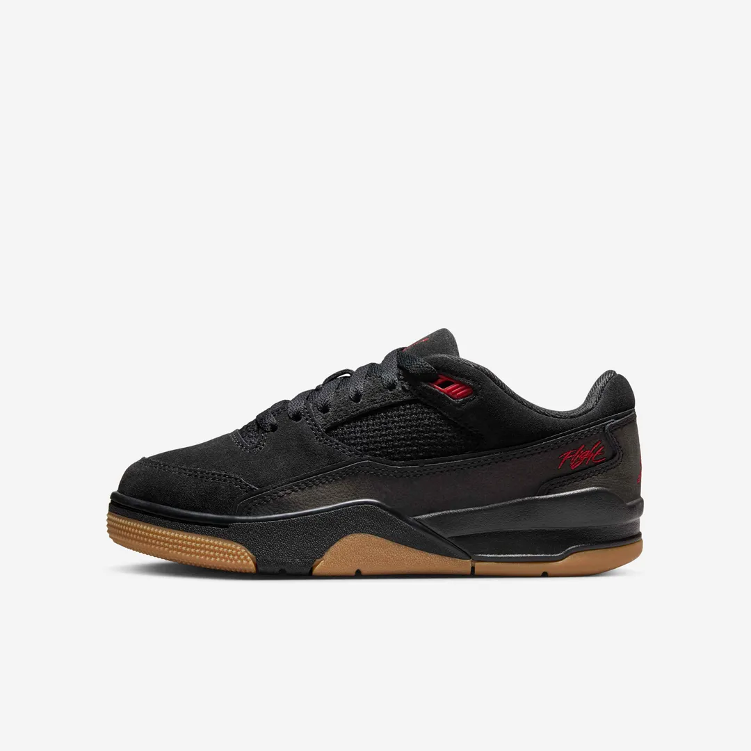 JORDAN FLIGHT COURT GS BLACK GUM