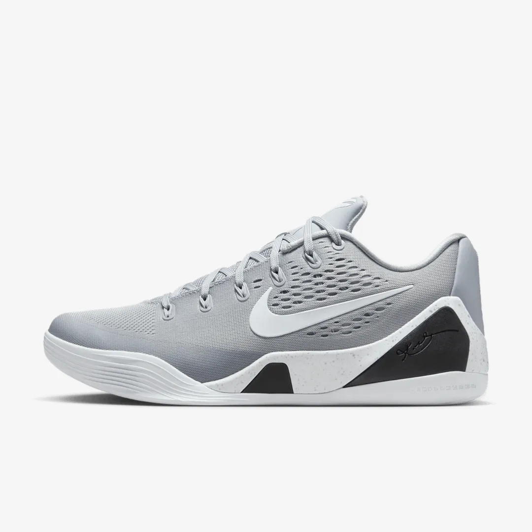NIKE KOBE 9 LOW EM PROTRO WOLF GREY